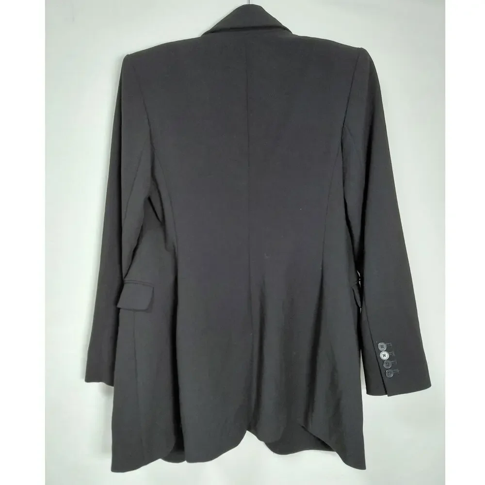 Express Black Blazer Lined Jacket Women Size 8